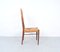 Teak & Wicker Dining Chairs with Ladder Back, 1960s, Set of 4 6