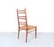 Teak & Wicker Dining Chairs with Ladder Back, 1960s, Set of 4 7