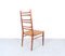 Teak & Wicker Dining Chairs with Ladder Back, 1960s, Set of 4, Image 7