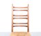 Teak & Wicker Dining Chairs with Ladder Back, 1960s, Set of 4, Image 13