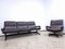 Strässle King 3-Seater with King Chair and Sofa in Real Leather, 1960s, Set of 2, Image 12
