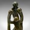Vintage Abstract Family Statue in Hardstone, 1960s 9