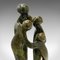 Statue de Famille Abstraite Vintage en Pierre Dure, 1960s 8