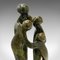 Vintage Abstract Family Statue in Hardstone, 1960s 8
