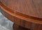 Art Deco Side Table in Mahogany attributed to Jules Leleu for Maison Leleu, 1940s 6