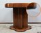 Art Deco Side Table in Mahogany attributed to Jules Leleu for Maison Leleu, 1940s 8