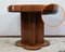 Art Deco Side Table in Mahogany attributed to Jules Leleu for Maison Leleu, 1940s, Image 8