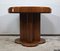 Art Deco Side Table in Mahogany attributed to Jules Leleu for Maison Leleu, 1940s 14