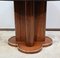 Art Deco Side Table in Mahogany attributed to Jules Leleu for Maison Leleu, 1940s 9