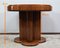 Art Deco Side Table in Mahogany attributed to Jules Leleu for Maison Leleu, 1940s 19