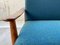 Scandinavian Modern Easy Chair in Teak & Upholstered with Hallingdal by Goldfeder, 1960s 4