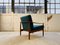 Scandinavian Modern Easy Chair in Teak & Upholstered with Hallingdal by Goldfeder, 1960s 18