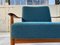 Scandinavian Modern Easy Chair in Teak & Upholstered with Hallingdal by Goldfeder, 1960s 16