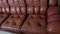 Mid-Century Italian Leather Sofa, 1970s 4