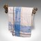 English Mounted Towel Rail in Brass & Glass, 1850s 7