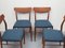 Teak Chairs by Gustav Herkströter for Lübke, 1960s, Set of 4, Image 2