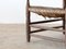 Straw Armchair in the style of Charlotte Perriand, France, 1940s 2