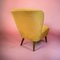 Yellow Cocktail Lounge Chair, 1950s 3