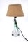 Table Lamp in Clear-Dark Green from Val Saint Lambert, 1960s 1