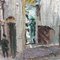 Artista, Italia, Veduta di Roma, Inizio XX secolo, Olio su tela, In cornice, Immagine 3