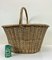 Large French Willow Wicker Basket with Handle, 1960s, Image 14
