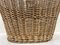 Large French Willow Wicker Basket with Handle, 1960s, Image 4