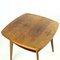 Walnut Spider Coffee Table by Mier, 1960s 13