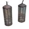 Ceiling Lamp with Bicelado Crystals and Metal, Set of 2 3
