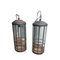 Ceiling Lamp with Bicelado Crystals and Metal, Set of 2 1