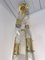 Italian Murano Glass and Brass Chain Chandelier by Aldo Nason for Mazzega, 1970s 9