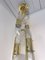 Italian Murano Glass and Brass Chain Chandelier by Aldo Nason for Mazzega, 1970s, Image 9