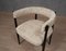 Mid-Century Austrian Upholstered Maple and Brass Armchairs, 1960, Set of 2, Image 5