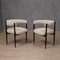 Mid-Century Austrian Upholstered Maple and Brass Armchairs, 1960, Set of 2, Image 10