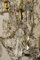 Antiker Kronleuchter mit böhmischen Kristalltropfen, 1890er 11