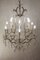 Antique Chandelier with Bohemian Crystal Drops, 1890s 3