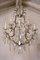 Antique Chandelier with Bohemian Crystal Drops, 1890s 1