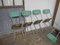 Green Formica Chairs, 1960s, Set of 6, Image 2