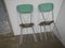 Green Formica Chairs, 1960s, Set of 2, Image 4