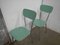 Green Formica Chairs, 1960s, Set of 2 5