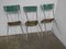 Green Formica Chairs, 1960s, Set of 6 11