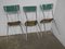 Green Formica Chairs, 1960s, Set of 6, Image 11