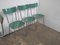 Green Formica Chairs, 1960s, Set of 6, Image 3