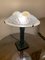 Vintage Art Deco Opalescent Lamp by Avesn France, 1925 18