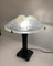 Vintage Art Deco Opalescent Lamp by Avesn France, 1925 16
