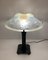 Vintage Art Deco Opaleszierende Lampe von Avesn France, 1925 13