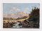 Alfred Godchaux, Landschaft der Pyrenäen, 1800er, Öl auf Leinwand 1