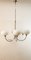 Steel Hanging Lamp with Oval Glass 16