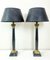 Empire Table Lamps with Faces Capitals from Kullmann, 1970s, Set of 2 1