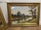 English Artist, Country Scenes, 1800s, Watercolors, Framed, Set of 2 3