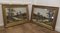 Artista inglés, Escenas de campo, Década de 1800, Acuarelas, Enmarcado, Juego de 2, Imagen 1